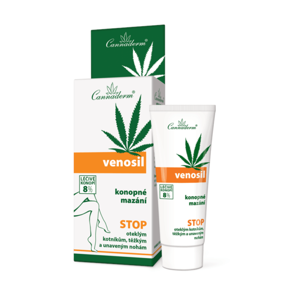 Żel na obrzęki i żylaki nóg Venosil Cannaderm 100 ml